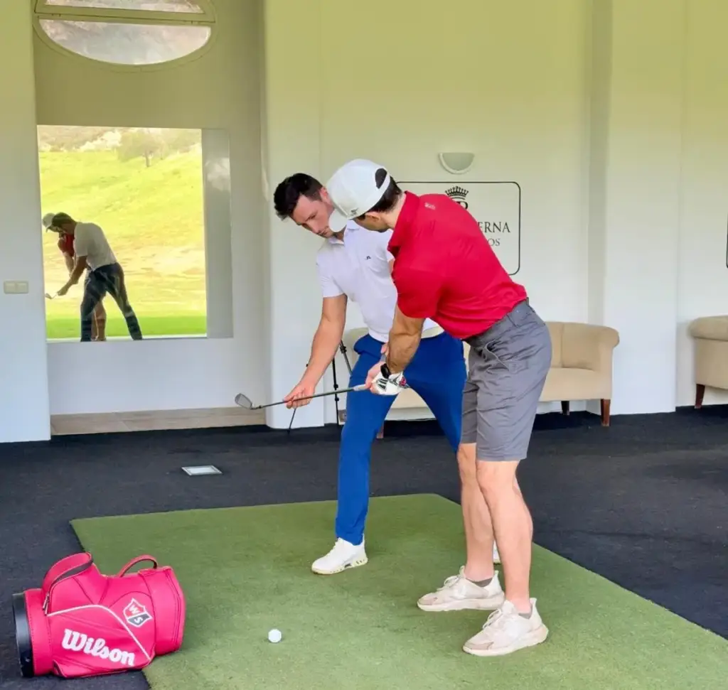 Luxury golf lesson on the Costa del Sol