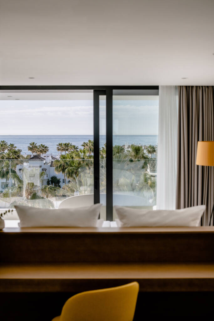 Suite with sea view at THE FLAG Costa del Sol near Marbella